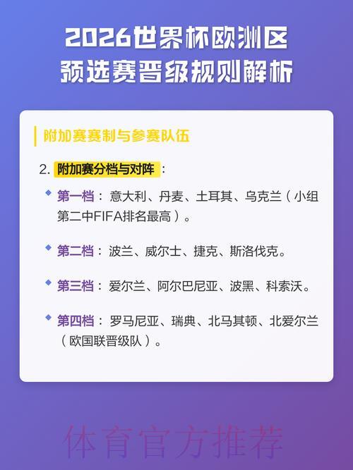 2026年世界杯预选赛晋级规则全面解析